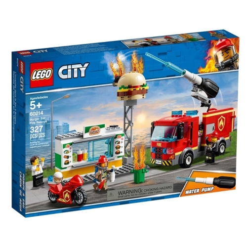 Lego City Na Ratunek W Płonącym Barze